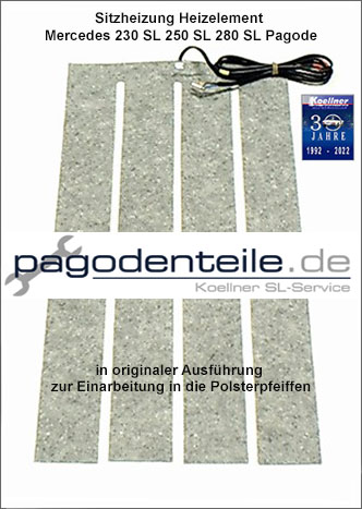 Sitzheizung Mercedes Pagode